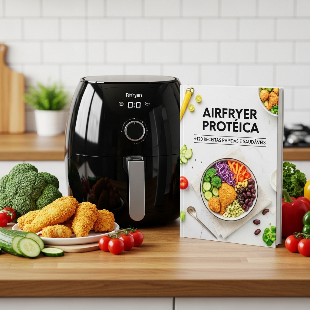 Airfryer Proteica - Mockup do Produto